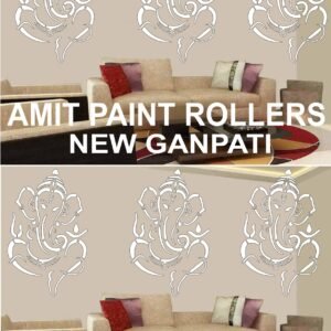 Ganpati Wall fashion Stencil